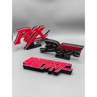 Kamen Rider Masked Superman Black RX Logo Three-Dimensional Font Stand Signboard Decoration