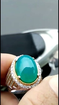 Cincin batu bacan palamea asli natural alam original