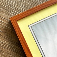 WOOD STRIP Fiber Photo Frame With Glass | 8x12 | 8RW | A4