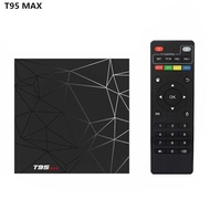 T95MAX Network Set-Top Box Quanzhi H6 4G/64GB 9.0 6k HD Player
