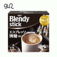 AGF Blendy 即溶濃縮咖啡棒 微糖  27本入 (黑色) (平行進口)