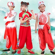Children's Day Children's Ansei Waist Drum Clothing North Style Games Performance Clothing Elementar
