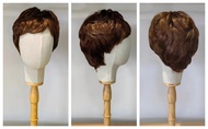 Hair Wig Women Elegant Short Bob Hair Wig Synthetic Hair Natural Looks Hair Wig