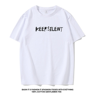 Áo Thun Tay Ngắn Hình Trái Tim Ngày Lễ Tình Nhân Dành Cho Nữ Always Wonder Keep Silent Của Kang Ling