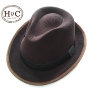 Houseofcuff Fedora Hat Brown Fedora Hat Laken - Brown