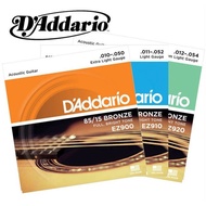 New version of Daddario EZ890/EZ900/ EZ910/ EZ920 acoustic guitar folk guitar strings