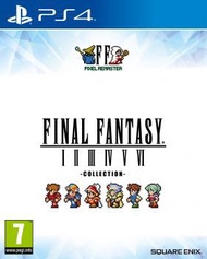 PS4 Final Fantasy 最終幻想像素復刻版1～6合集 太空戰士像素復刻版1～6合集
