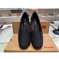 Bata shoes, work shoes, women's anti-bacterial loafers