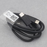 UCB11 SONY แท้1เมตร UCB20สายเคเบิล Type C UCB24สายชาร์จเร็วสายดาต้าคอร์ USB C Type-C สำหรับสายโทรศัพ