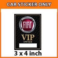 Fiat VIP - Car Sticker