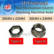 Universal Mechanism Clutch Nut 38MM Washing Machine Automatic  / Nut Gearbox 38MM Mesin Basuh Automa