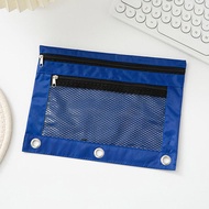 Three Hole File Bag Pvc Oxford Cloth Eyebag Pen Bag Loose Storage Leaf B5 Detachable Bag Office L6a3
