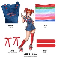 halloween costume kids costume kids Halloween Chucky-Inspired Ghost Baby Women's Skirt Costume