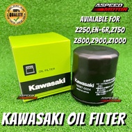 100%HIGH QUALITY KAWASAKI OIL FILTER ER6 ER6F ER6N Z250 NINJA250 Z800 Z750 Z900 Z1000 ZX6 ZX10 VERSYS Z650 250CC-1400CC