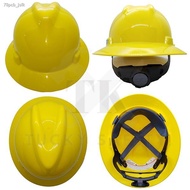 ❃[ READY STOCK ] MSA V-GARD FULL BRIM SAFETY HELMET / HEAD PROTECTIVE / TOPI KESELAMATAN ( BLUE / WH