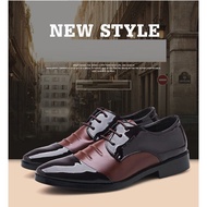 ~ Big Size 38~48 Office Gentlemen Men Formal Shoes Pointed Toe Business Oxford