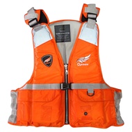 OPASS OLJ02 Outdoor Breathable Adult Life Jacket Fishing Life Vest Zip Life Safety Jacket