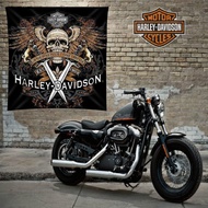 Motorcycle Club Flag/Klub Harley Davidson Flag Banner - HD EXP