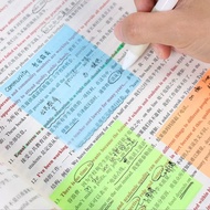Transparent Sticky Note 7.5x7.5cm | Transparent Color Memo Notes for Learning & Notes
