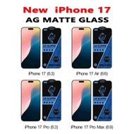(10 in 1) Full Screen ESD Tempered GLASS Film AG MATTE iPhone17/iPhone17Ari/iPhone17Pro/iPhone17Pro 