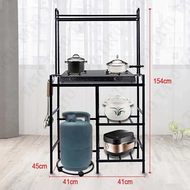 Stove Stand Kitchen Heavy Duty Kitchen Organizer Storage Rack Stove Stand /Gas Rack / For Double Bur