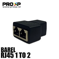 ProXp Barel Rj45 Barrel Rj45 Connector 1 to 2