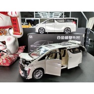 Toyota lexus alphard vellfire agh30 scale models of diecast steel alloy car