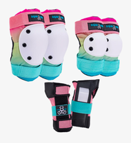 TRIPLE 8 SAVER SERIES 3-PACK SHAVED ICE ชุดอุปกรณ์ป้องกัน safety สนับมือ เข่า ศอก surf skate