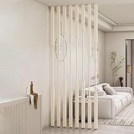 YUGXTH 8 Pack Floor to Ceiling Wall Post Partitions Screens, Metal Wall Partition Post Room Divider,