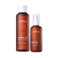 (แท้/พร้อมส่ง) Isntree Green Tea Fresh Toner / Emulsion