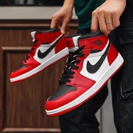 【正品特賣】Nike Air Force 1 AF1 AJ Size：36 - 47  aj男鞋中幫黑紅脚趾女鞋空軍一號小白鞋男款夏季dunk敖丙三太子女