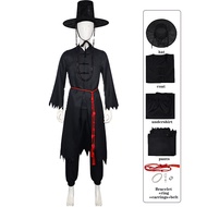 Phim Kpop Thợ Săn quỷ trang phục Cosplay saja chàng trai jinu Đen quỷ trang phục nam Nhóm jinu Abby