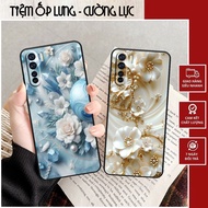 Oppo A91 / Reno 3 case with colorful flower print phone case
