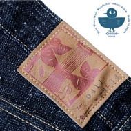 Omoto Denim 0411 15.5oz SLUB-NEP DENIM STRAIGHT FIT BUTTON FLY