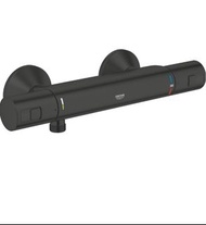 全新黑色GROHE Precision Start浴室水龍頭 – Exposed Thermostatic Shower Mixer (Wall-Mounted）Matt Black, 3459424