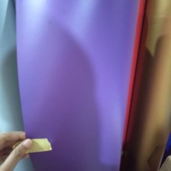 Stiker Skotlet Warna UNGU (Violet) DOFF Motor Mobil(ukuran 1 Meter x 126 Cm)