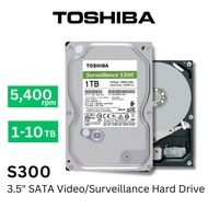 Toshiba S300 1TB 2TB 4TB 6TB 8TB 10TB 3.5" CCTV Surveillance Desktop Internal Hard Disk Ezviz Imou r