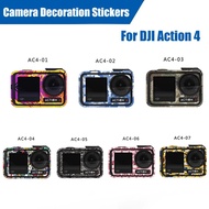 Sticker For DJI Action 4 Sports Camera Full Cover Sticker PVC Film Accessories for DJI Osmo Action 4