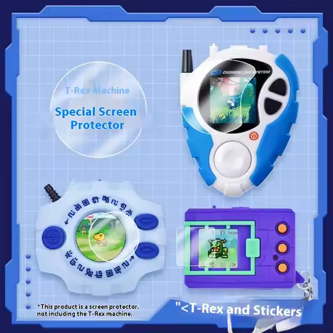 New 25th Anniversary Digivice Screen Protector Set For Color Screen Wave-Changer Model Original/Xros