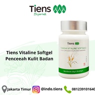 Vitaline Softgels Tiens Pemutih/Suplemen Pencerah Kulit/Tiens Vitaline