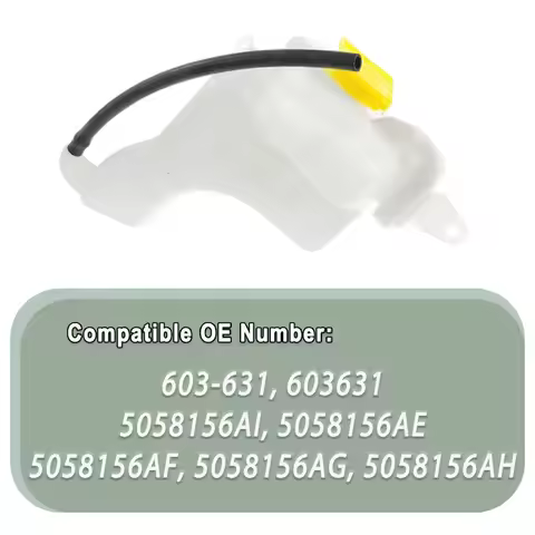 For Jeep Compass Patriot Dodge Caliber 2007-2017 Coolant Reservoir Water Expansion Tank with Cap & T