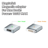 USB-C to MagSafe 2 Magnetic Charging Adapter 100W Fast Charge for MacBook Air Pro  A1398/A1424/MC976