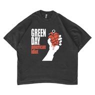Green Band T-shirt American Idiot Oversized Vintage T-shirt