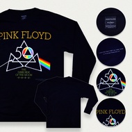 BLAXROXX | PINK FLOYD DARK SIDE OF THE MOON | [LR-PF0011] | เสื้อยืดคอกลม แขนยาว | สกรีนลายคมชัด ไม่