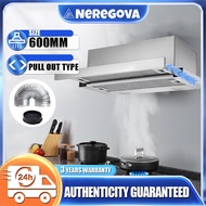 NEREGOVA🔥60CM kitchen hood/Stainless Steel Telescopic Hood/cooker hood