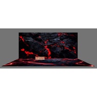 3d painting. stickers for aquariums, arowana fish tanks (back painting)