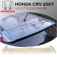 HONDA CRV 2007-2011 OE STYLE SPOILER MATERIAL ABS UNPAINT SPOILER