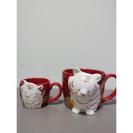 Starbucks CNY 2022 Zodiac Tiger Ceramic Mug