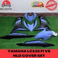 【SBK MOTOR】Yamaha LC135 V8 FI Body Cover Set 2023 SE (24) | NBP2+BG | HLD Fairing Kit