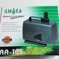 Amara  AA 105 pompa filter air mesin celup untuk aquarium dan kolam ikan hias amara aa105 aa 105